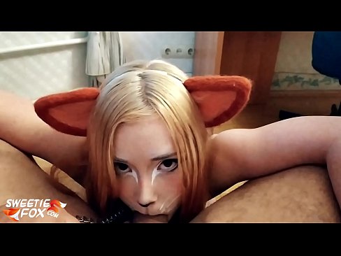 ❤️ Kitsune sluger pik og sæd i sin mund ❌ Porn video at da.pinkporno.ru